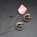 4x Veteran Organisation Pins of the 2. Panzer-Division