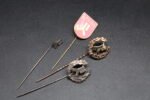 4x Veteran Organisation Pins of the 2. Panzer-Division