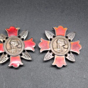 Set of Two Japanese Wound Badges – Combat & Non-Combat Variant (!)