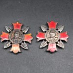 Set of Two Japanese Wound Badges – Combat & Non-Combat Variant (!)