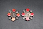 Set of Two Japanese Wound Badges – Combat & Non-Combat Variant (!)