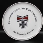 OdR Commemorative Porcelain Plate – Dedicated to RKT Ernst Lüdke by Walter Zurmöhle