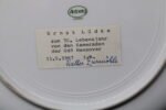 OdR Commemorative Porcelain Plate – Dedicated to RKT Ernst Lüdke by Walter Zurmöhle - Image 3