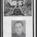 Death Card Panzergrenadier-Regiment 304 KIA Normandy