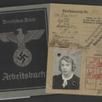 Female Arbeitsbuch & Dienstaus - Flakartillerie Schießplatz Stolpmünde