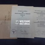 2x Award Docs: KVK2X & Ostmedaille (Signature of Freiherr von und zu Gilsa (RK+EL!))