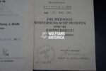 2x Award Docs: KVK2X & Ostmedaille (Signature of Freiherr von und zu Gilsa (RK+EL!)) - Image 3