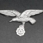 Flemish "Fabriekswacht" / "Wachtbrigade" Visor Cap Eagle