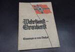 Wehrdienst–Ehrendienst Booklet – Panzer-Regiment 3 (Unissued, Photo & Personnel Content)