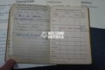 KIA WWII Medic’s Soldbuch & Award Docs – KIA April 1945 - Marine-Schützen-Bataillon 123! - Image 8