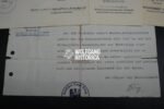 KIA WWII Medic’s Soldbuch & Award Docs – KIA April 1945 - Marine-Schützen-Bataillon 123! - Image 14