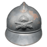 WWI French M15 Adrian Helmet - Artillery