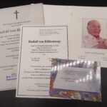 Death Card & Letter of Rudolf von Ribbentrop