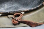 WWII Belgian M31 Adrian Helmet - Image 8