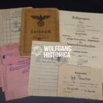 Exceptional WWII Sniper Soldbuch (with Provenance!) – Regiment "Feldhernnhalle" (Face Mask, Sniper Rifle, Sniper School etc.)