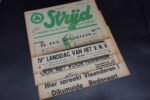 4x VNV (Vlaams Nationaal Verbond) "Strijd" Newspaper