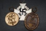3x German Medal Set (Sudetenland, Westwall & 25 Years of Loyal Service)