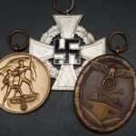 3x German Medal Set (Sudetenland, Westwall & 25 Years of Loyal Service)