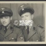 Studioportrait of 2x SD (Sicherheitsdienst) Personnel