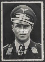 Joachim Müncheberg - Jagdgeschwader 26 “Schlageter” & Jagdgeschwader 51 “Mölders” (Schwertern) (Wartime Signed!)