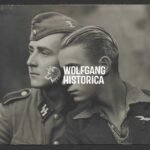 Studioportrait of 2x Flemish W-SS Easternfront Volunteers – Blue Division Cap Badge being worn!