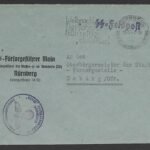 Feldpost cover of the SS-Fürsorgeführer Main