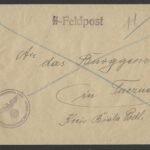 Feldpost cover of the Sicherheitspolizei-Kriminaldirektion Lublin