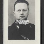 Flemish Collaboration Death Card - Commander of the "Fabriekwacht" Murdered - Jozef Podevyn