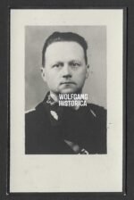 Flemish Collaboration Death Card - Commander of the "Fabriekwacht" Murdered - Jozef Podevyn