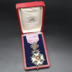 Order of Leopold (Rank of Knight) - Leopoldsorde (Rangorde Ridder) in Etui