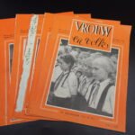 Set of 5x Flemish VNVV "Vrouw en Volk" Magazines (1943)