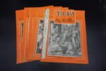 Set of 5x Flemish VNVV "Vrouw en Volk" Magazines (1943) - Image 2