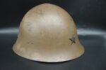 Japanese WWII Type 90 Steel Combat Helmet - Image 3