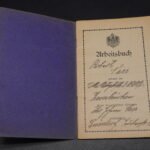 German Arbeitsbuch (1920's) - Deutsche Werkzeugmaschinen-Gesellschaft