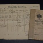 Imperial German WWI Militärpaß – Munitions-Kolonne (Verdun, Ypern.. Earned EK2)