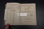 RARE KIA Wehrpass - Panzer-Kompanie 319 (Funklenk) (KIA Liege, Belgium 1944!) - Image 3