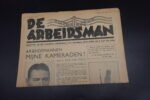 "De Arbeidsman" - VAVV Montly Issue - Oktober 1941