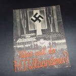 Flemish HJ-Vlaanderen "Wat wil de HJ Vlaanderen" Booklet