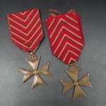 Belgian Deportees’ Cross 1914–1918 (Weggevoerdenkruis) (Price Per Piece)