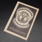 "Achtung im Straßenverkehr bei Verdunklung" Small Folder