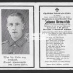 Death Card - KIA Belmonte, Italy - Nachrichten-Abteilung 64