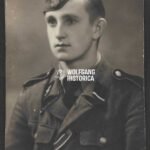 Studioportrait of Juul Geurts - First Flemish W-SS Volunteer to earn EK1