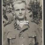 Portrait of "LAH" Soldier - LAH Shoulderboards & Combat Badges worn!