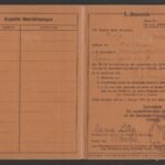 Flüchteling-Ausweis - England