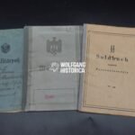 Set of SS-Soldbuch, Wehrpass & Militärpaß - Feldgendarmerie & Einsatzkommando Schutzpol. (10x Awards!)