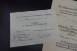 2x Award Docs: Sudetenland Medaille & Austrian Occupation Medal - Image 2
