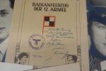 Set of Award Docs, Photo & Folder of Bäckerei-Kompanie 82 (2. Panzer-Division) - Image 5