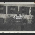 Photograph of Flemish W-SS Volunteer with Collar Tab & Leg.Flandern Cufftitle