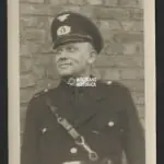 Photograph of a Flemish Zwarte Brigade-man