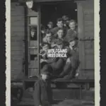 Flemish NSKK Volunteers in a train